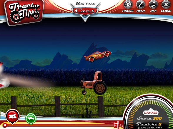 Game: Cars: Tractor Tipping