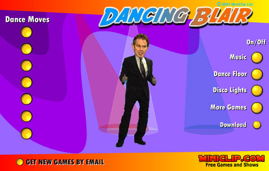 Game: Dancing Blair