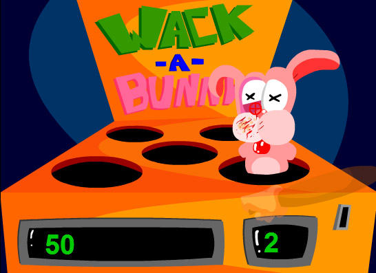 Game: Wack a Bunny 2