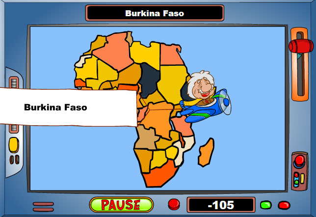 Game: Geography Game: Africa