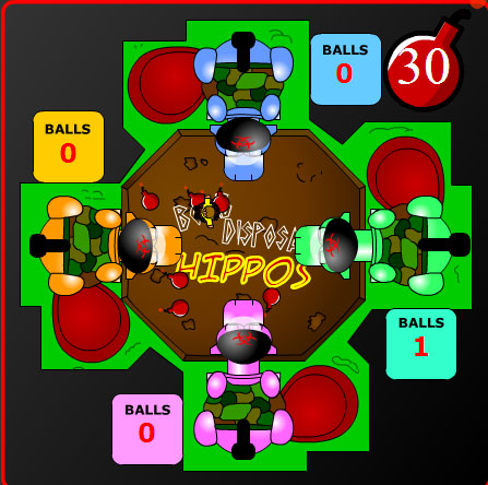 Game: Bomb Disposal Hippos