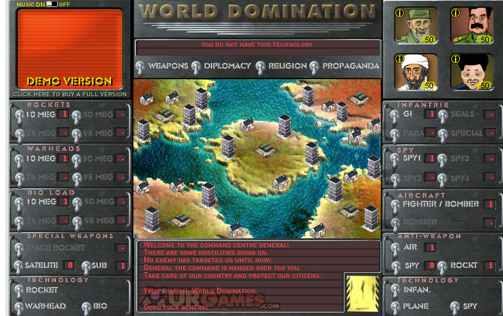 Game: World Domination