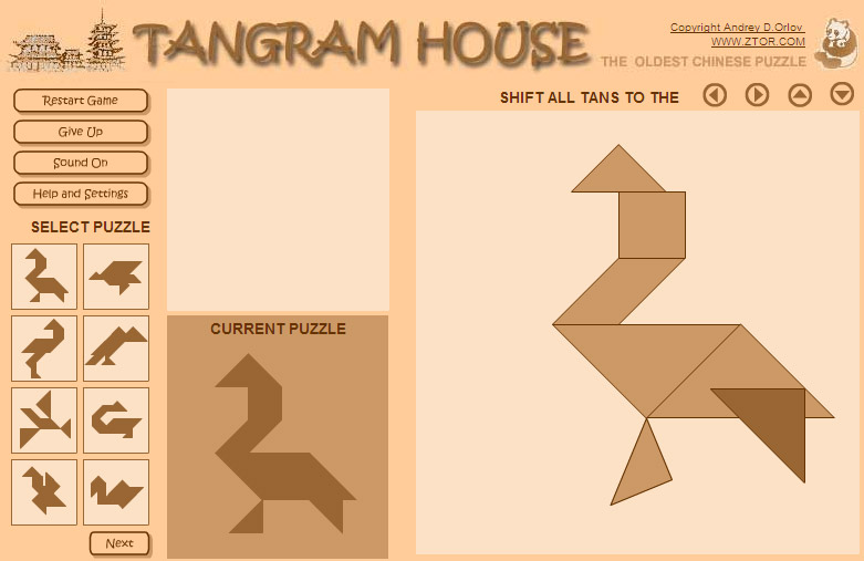 Game: Tangram Game