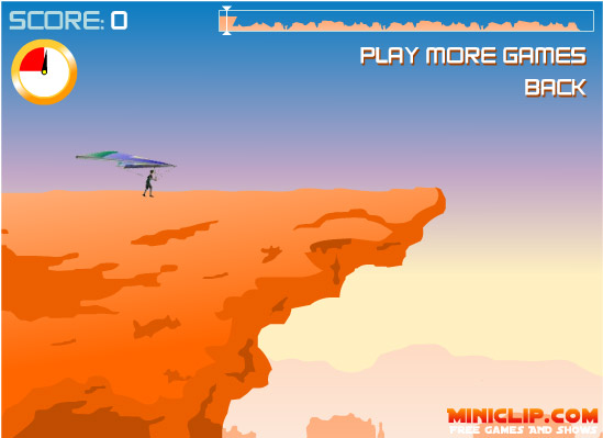 Game: Canyon Glider