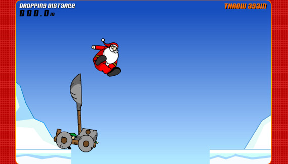 Game: Slingshot Santa