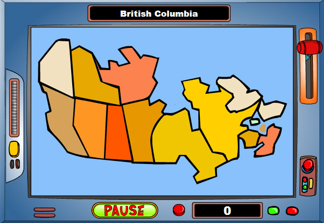 Game: Geography Game: Canada