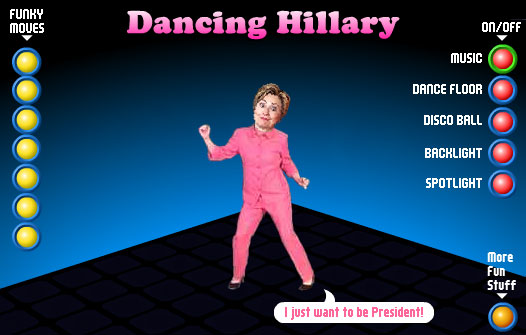 Game: Dancing Hillary