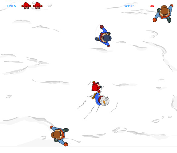 Game: Snowball Warrior