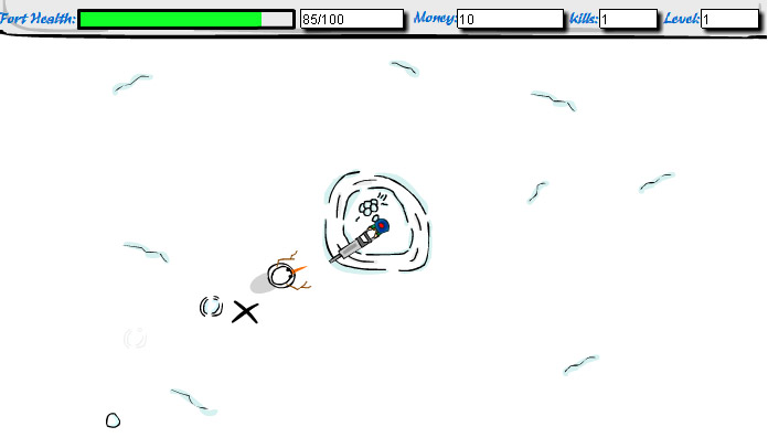 Game: Snowman Attack