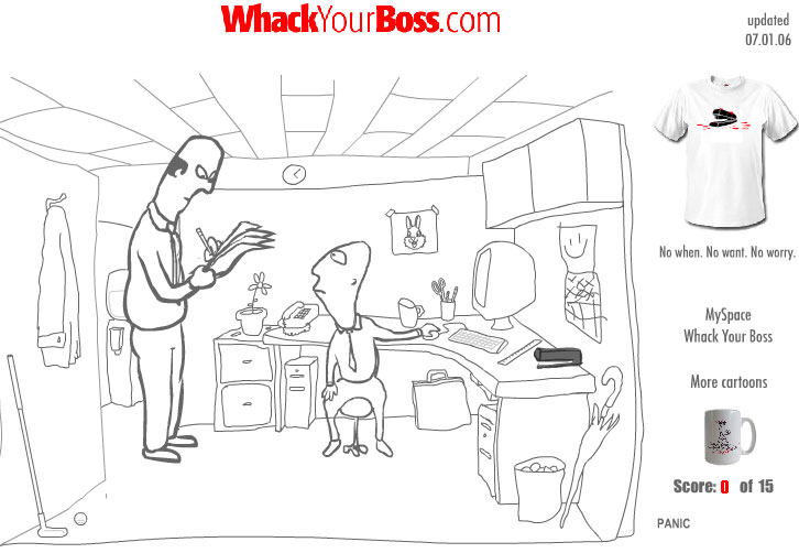 Game: Whack Your Boss