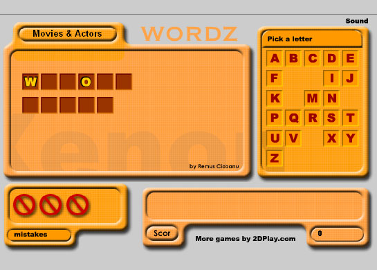 Game: Wordz
