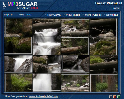 Game: Forest Waterfall