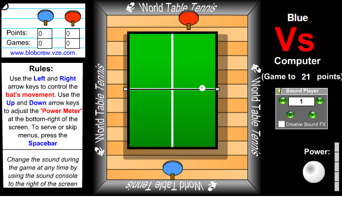 Game: World Table Tennis