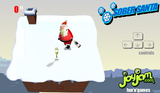 Game: Sober Santa