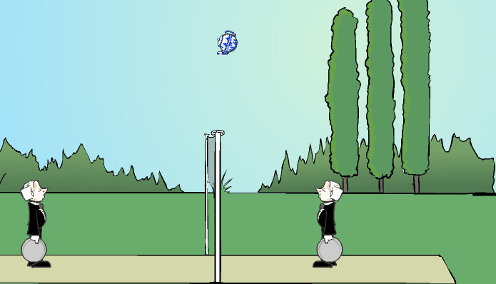 Game: Jeeves Volleyball