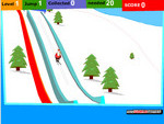 Game: Santa Ski Jump 2004